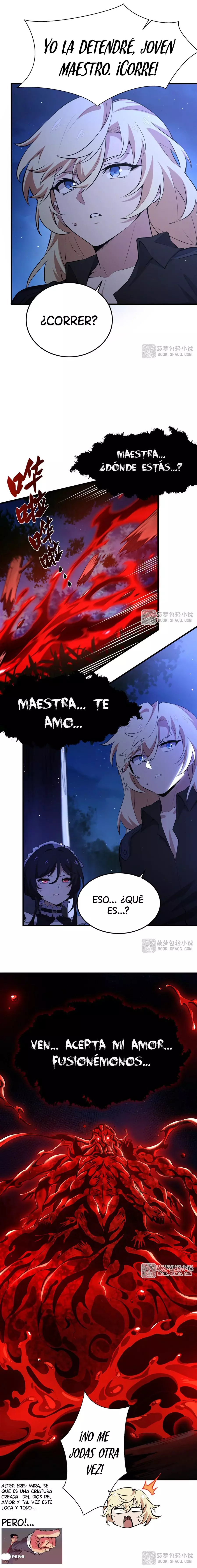El villano rubio de la novela de la protagonista femenina quiere ser feliz capítulo 30 página 12