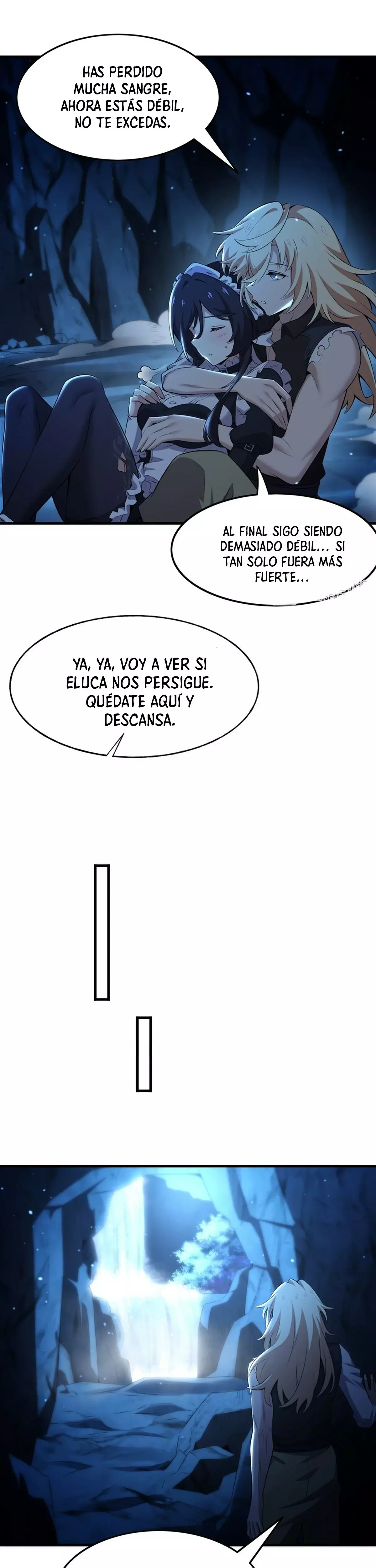 El villano rubio de la novela de la protagonista femenina quiere ser feliz capítulo 32 página 11