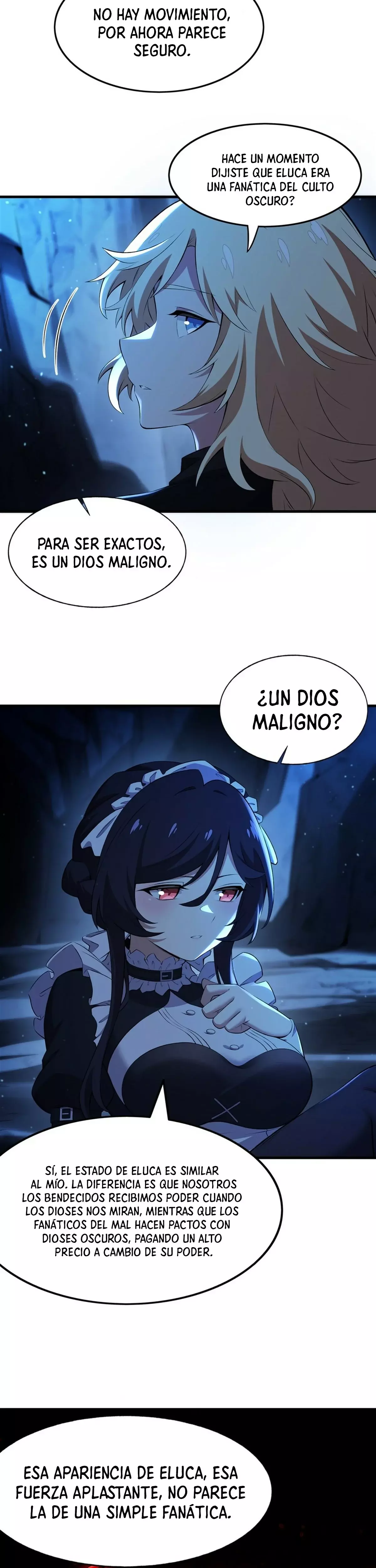 El villano rubio de la novela de la protagonista femenina quiere ser feliz capítulo 32 página 12