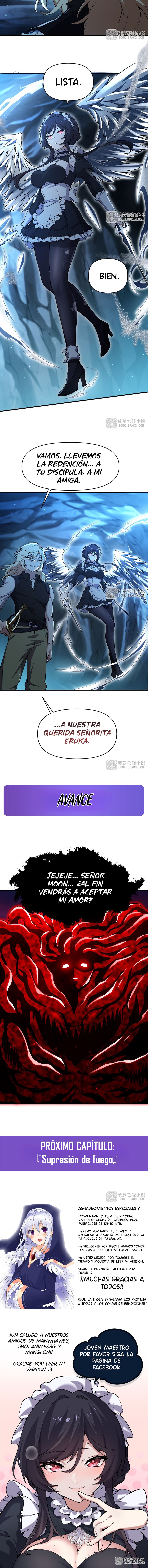 El villano rubio de la novela de la protagonista femenina quiere ser feliz capítulo 32 página 8
