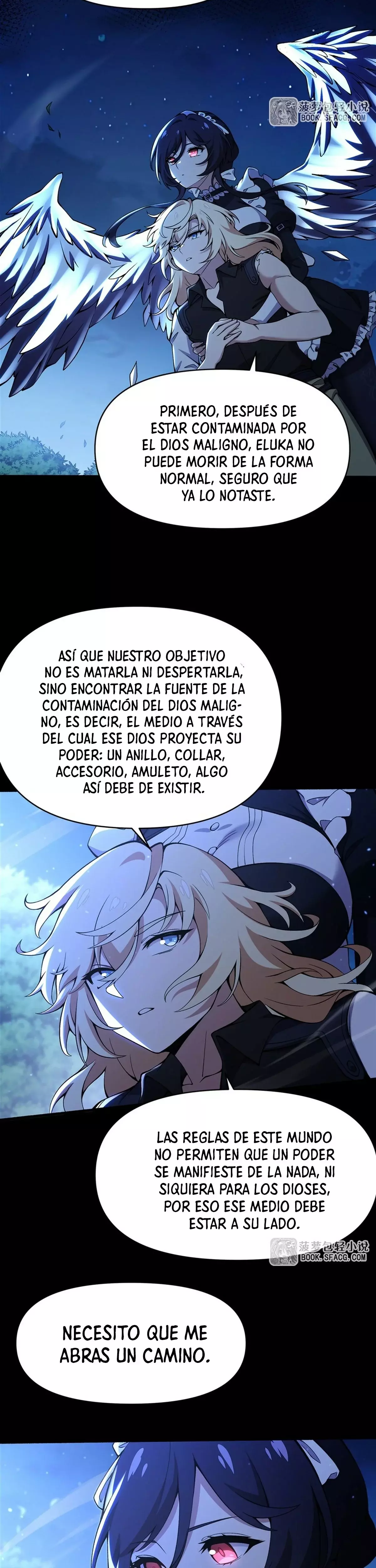 El villano rubio de la novela de la protagonista femenina quiere ser feliz capítulo 33 página 11