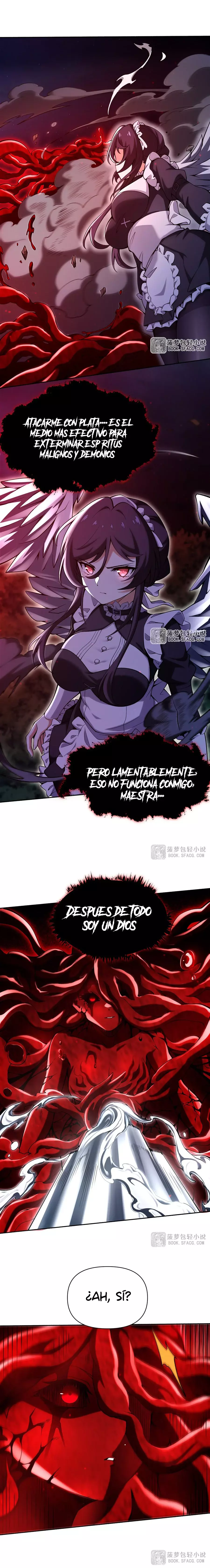 El villano rubio de la novela de la protagonista femenina quiere ser feliz capítulo 34 página 3