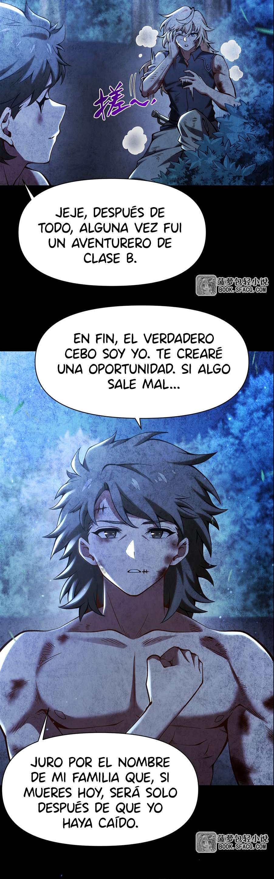 El villano rubio de la novela de la protagonista femenina quiere ser feliz capítulo 35 página 18