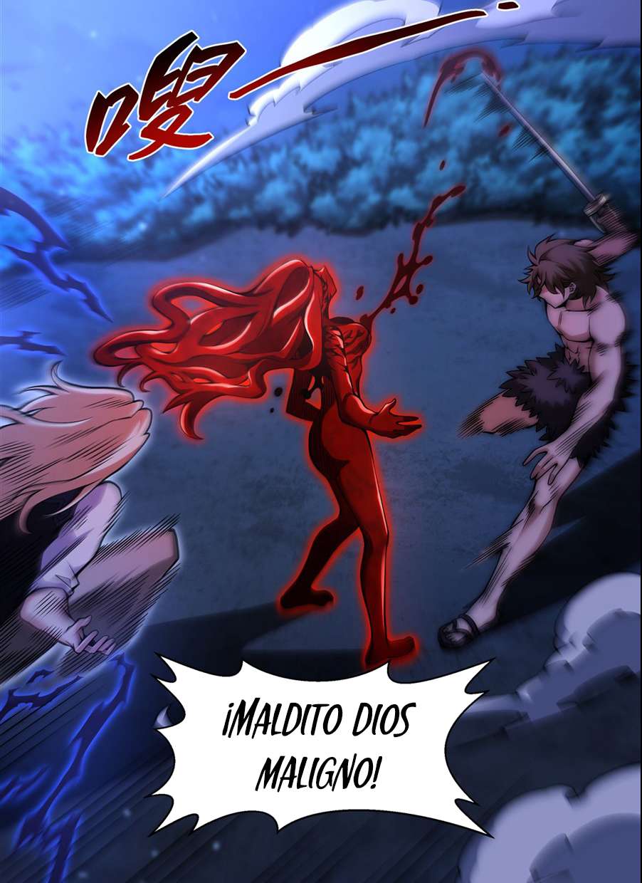 El villano rubio de la novela de la protagonista femenina quiere ser feliz capítulo 35 página 21
