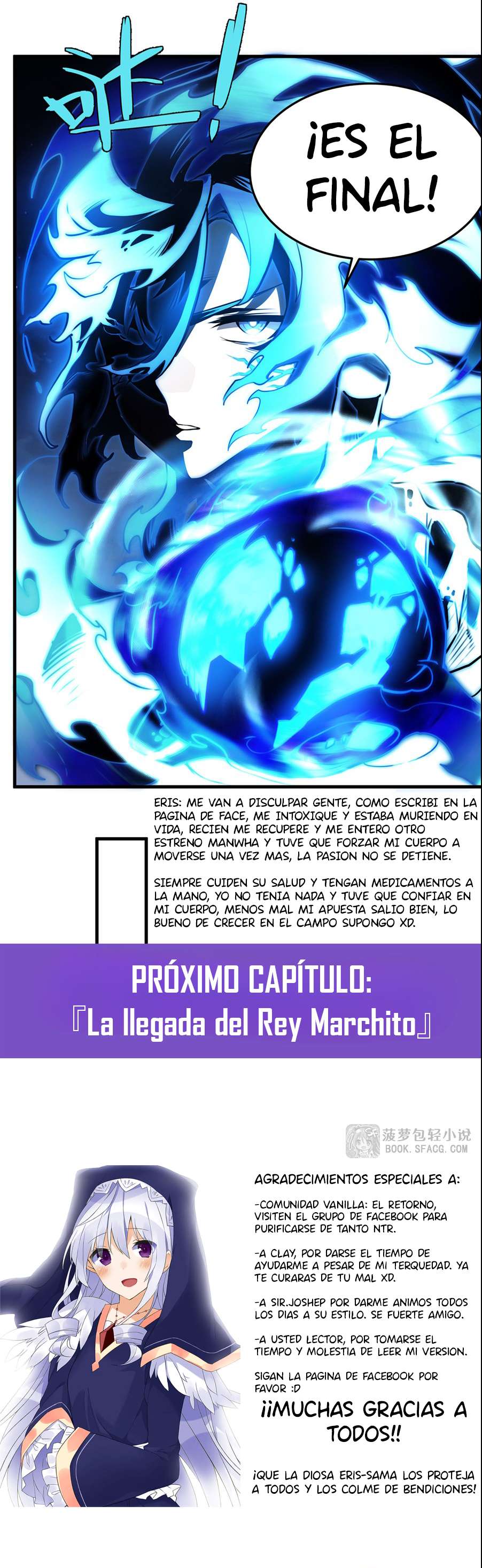 El villano rubio de la novela de la protagonista femenina quiere ser feliz capítulo 35 página 42
