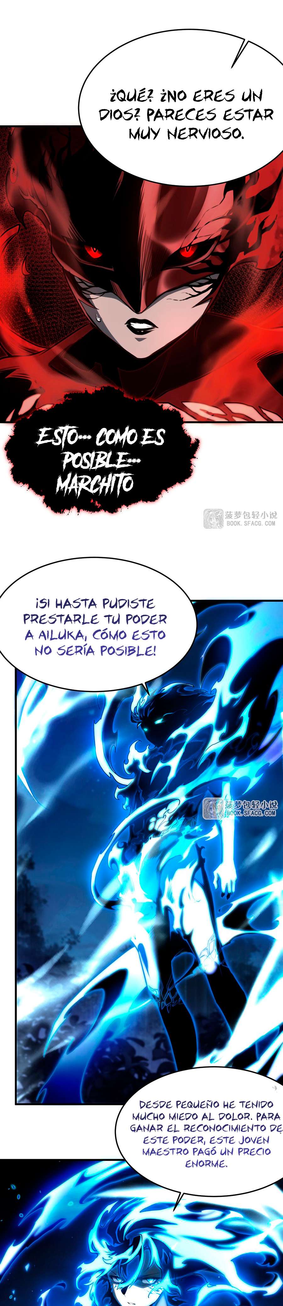El villano rubio de la novela de la protagonista femenina quiere ser feliz capítulo 36 página 16