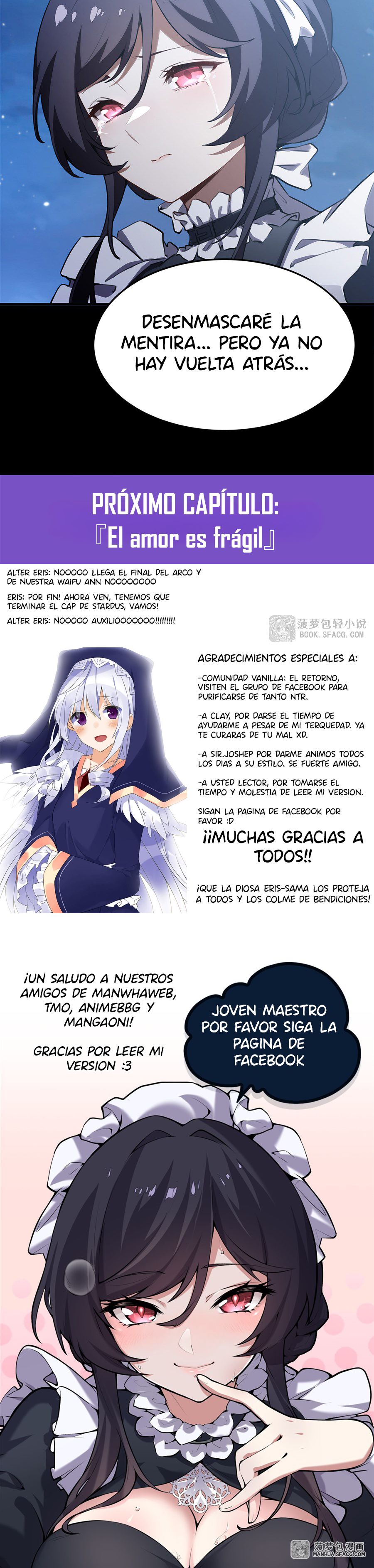 El villano rubio de la novela de la protagonista femenina quiere ser feliz capítulo 36 página 7