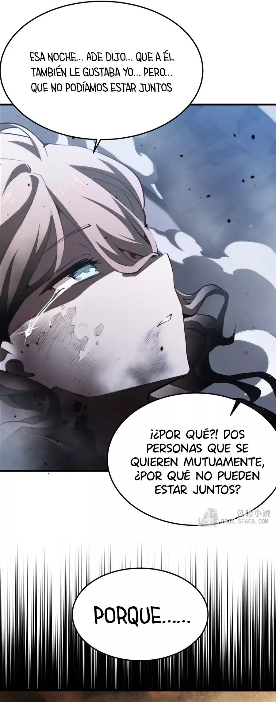 El villano rubio de la novela de la protagonista femenina quiere ser feliz capítulo 37 página 24