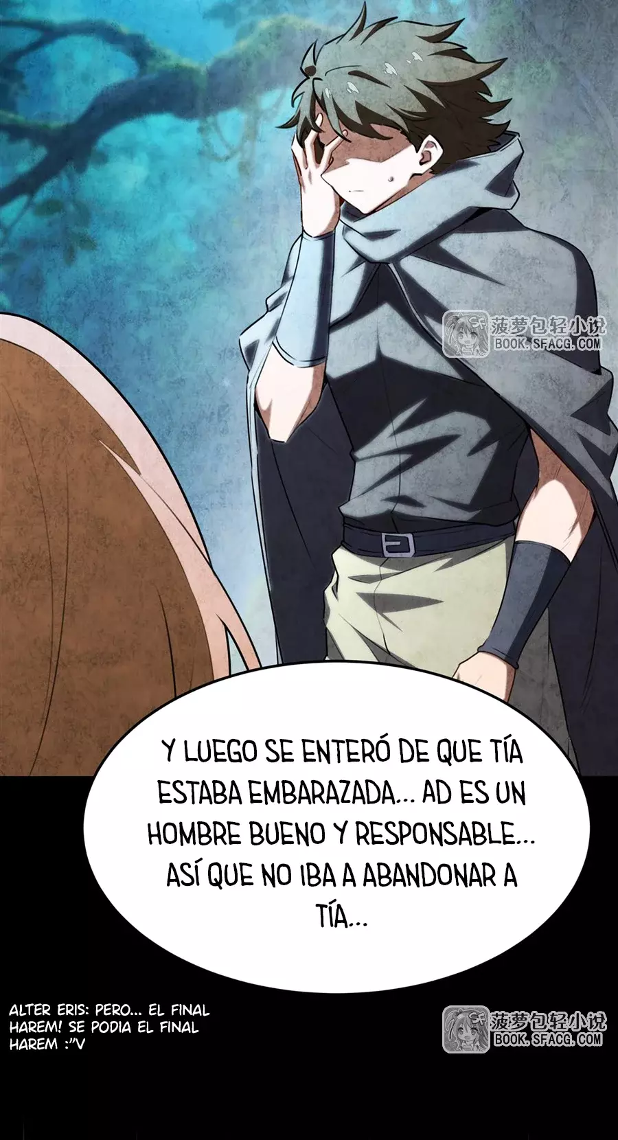 El villano rubio de la novela de la protagonista femenina quiere ser feliz capítulo 37 página 26