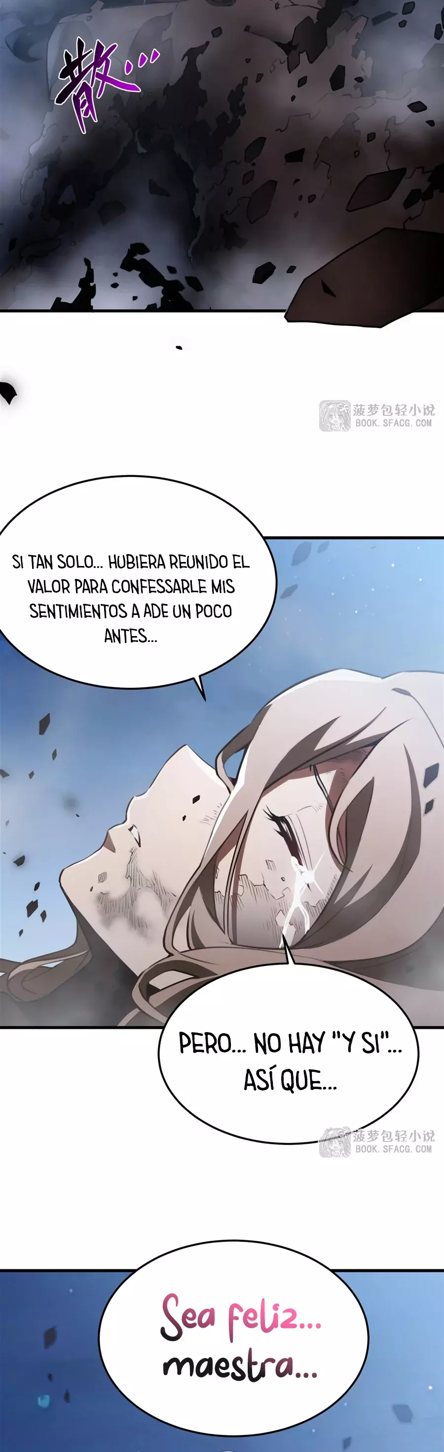 El villano rubio de la novela de la protagonista femenina quiere ser feliz capítulo 37 página 31