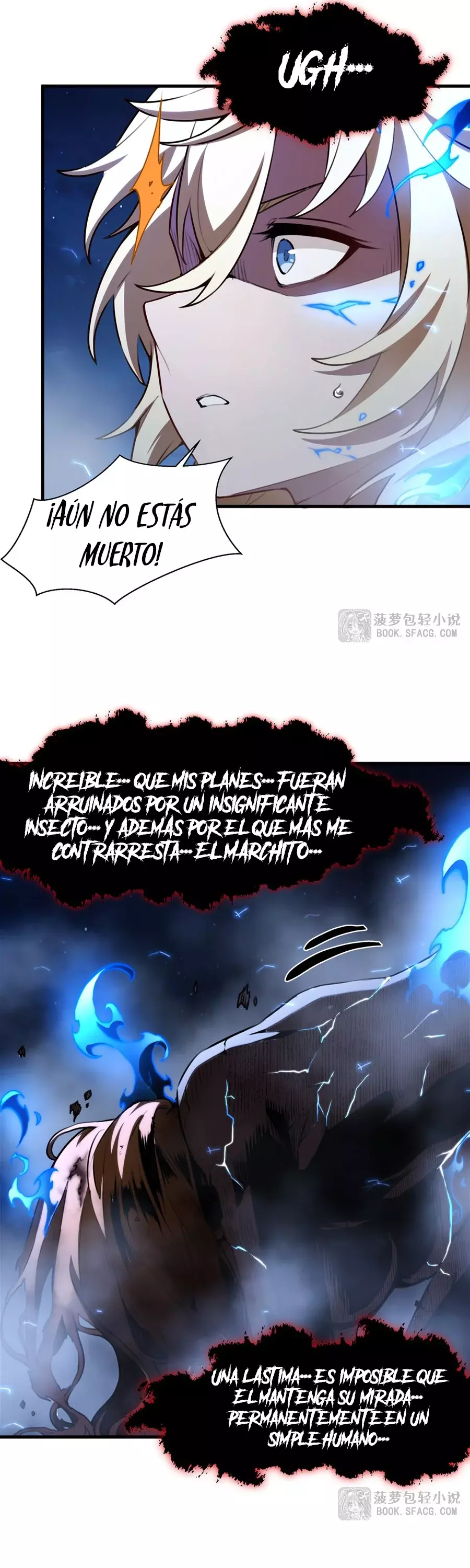 El villano rubio de la novela de la protagonista femenina quiere ser feliz capítulo 37 página 7