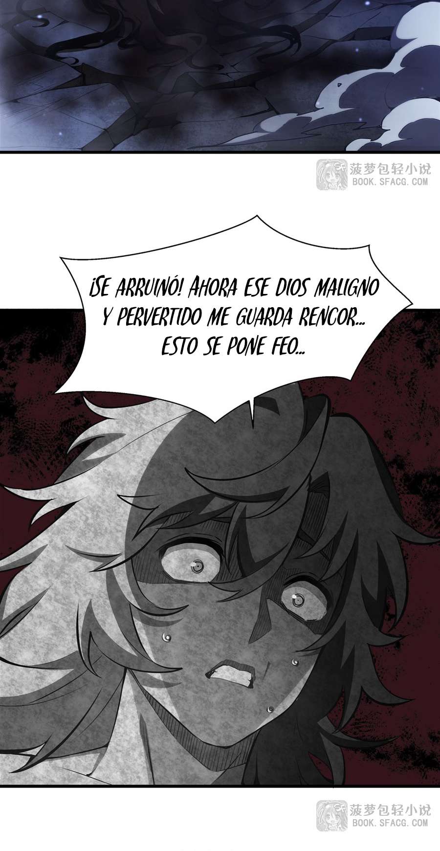 El villano rubio de la novela de la protagonista femenina quiere ser feliz capítulo 37 página 11