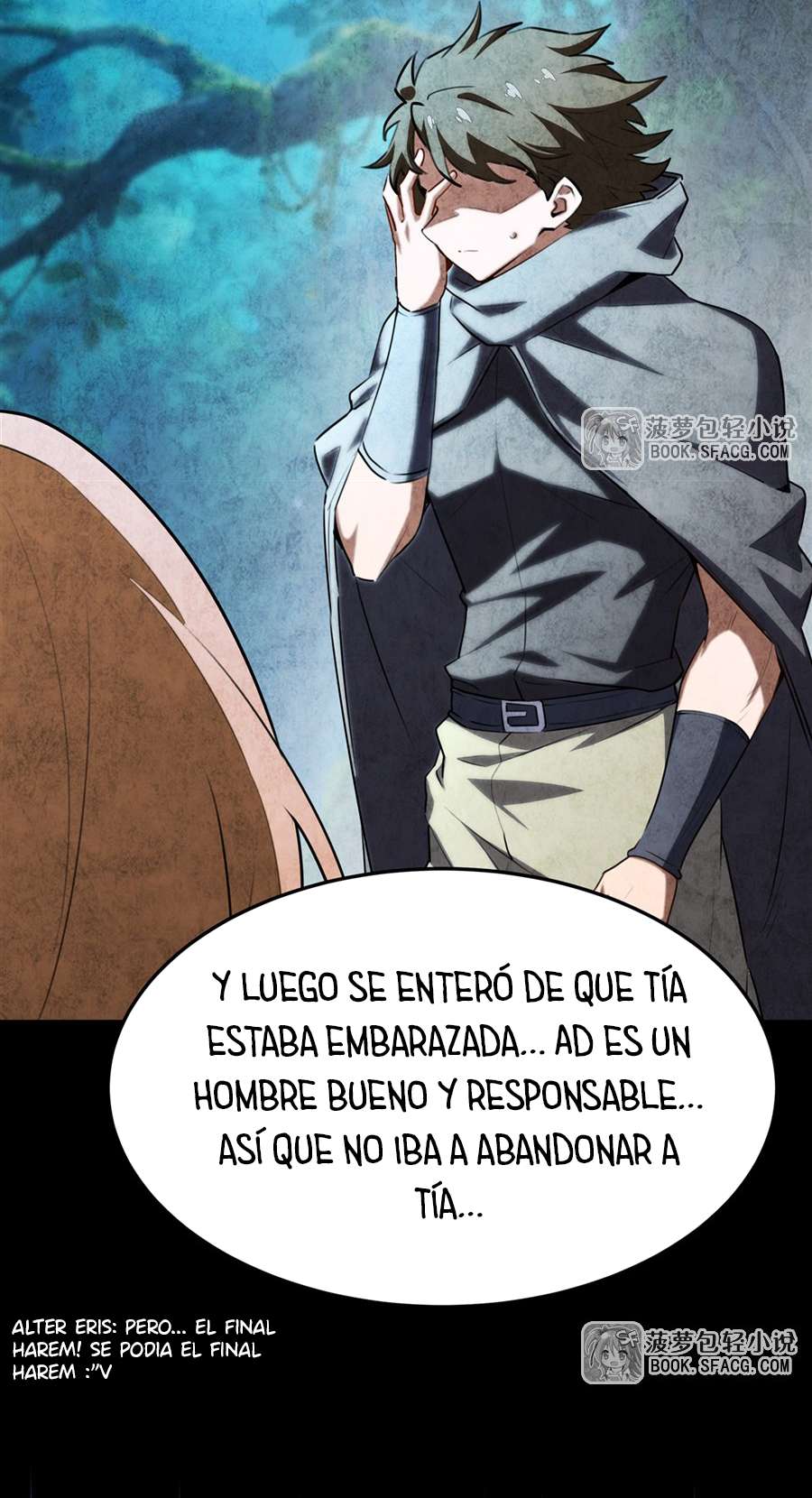 El villano rubio de la novela de la protagonista femenina quiere ser feliz capítulo 37 página 26