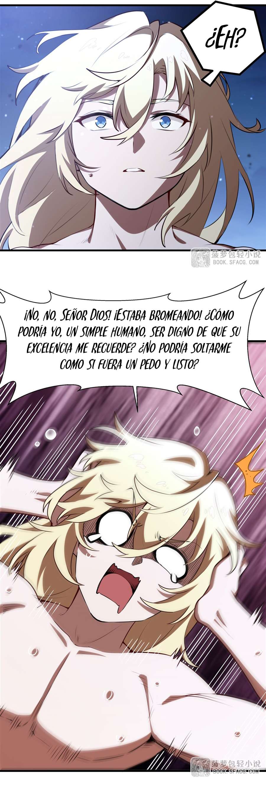 El villano rubio de la novela de la protagonista femenina quiere ser feliz capítulo 37 página 9