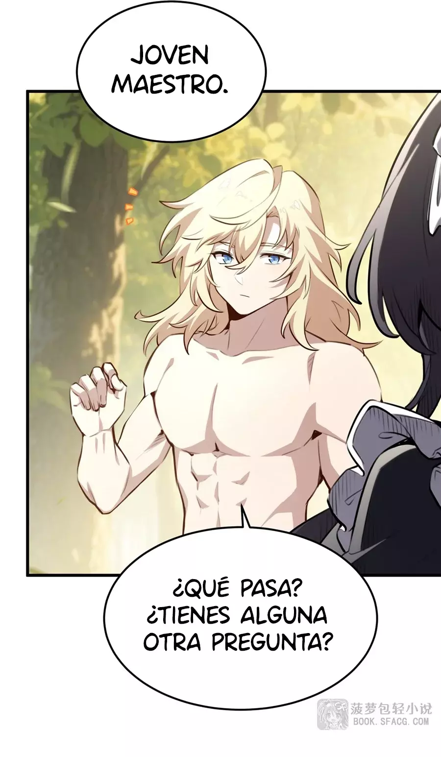 El villano rubio de la novela de la protagonista femenina quiere ser feliz capítulo 38 página 14