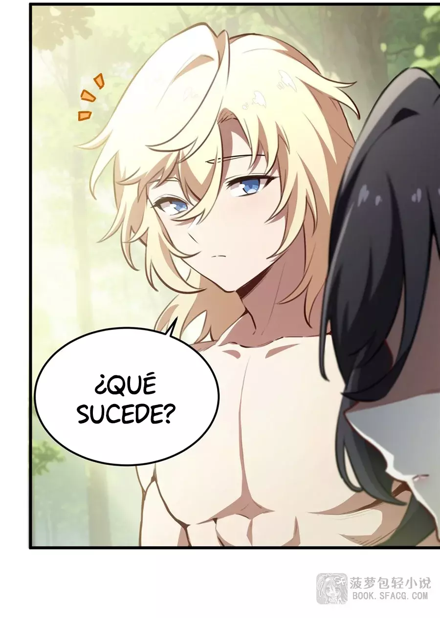 El villano rubio de la novela de la protagonista femenina quiere ser feliz capítulo 38 página 7