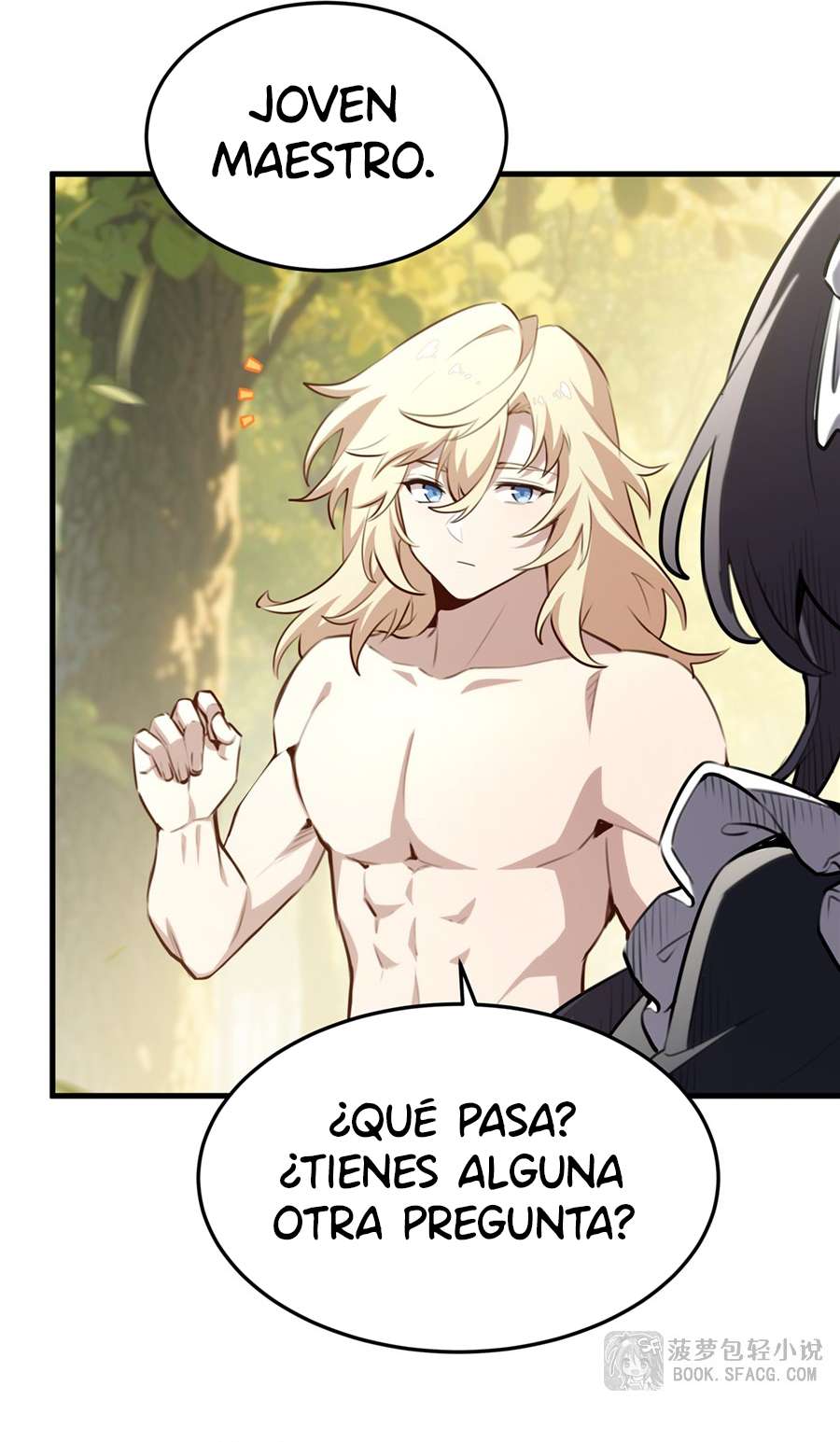 El villano rubio de la novela de la protagonista femenina quiere ser feliz capítulo 38 página 14