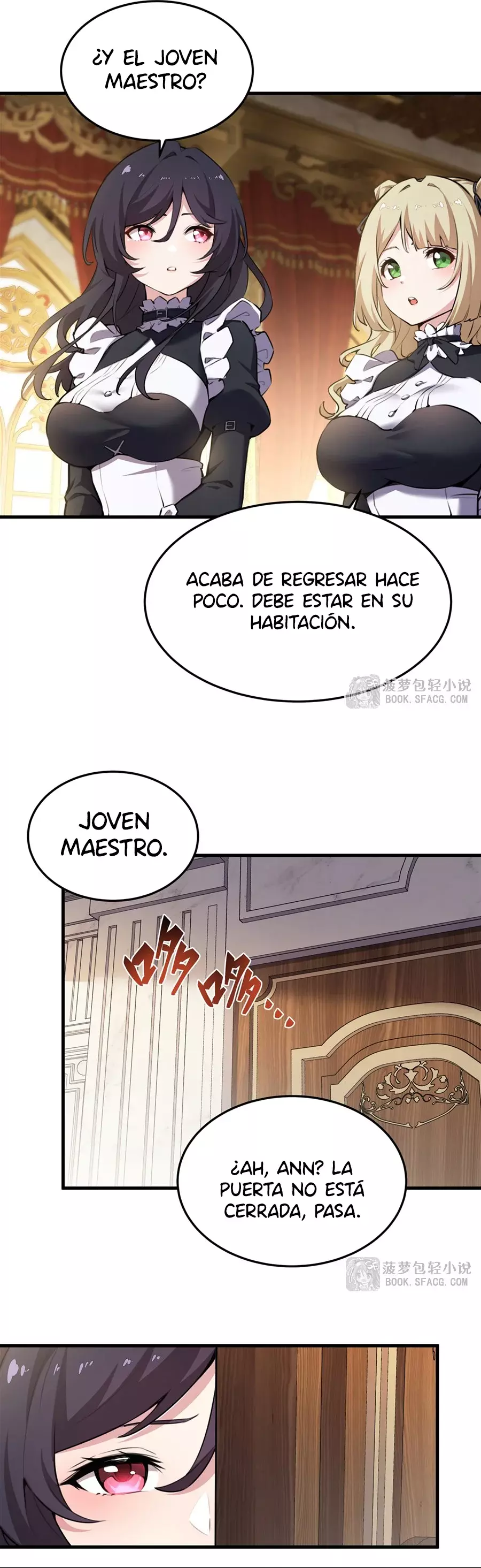 El villano rubio de la novela de la protagonista femenina quiere ser feliz capítulo 39 página 13