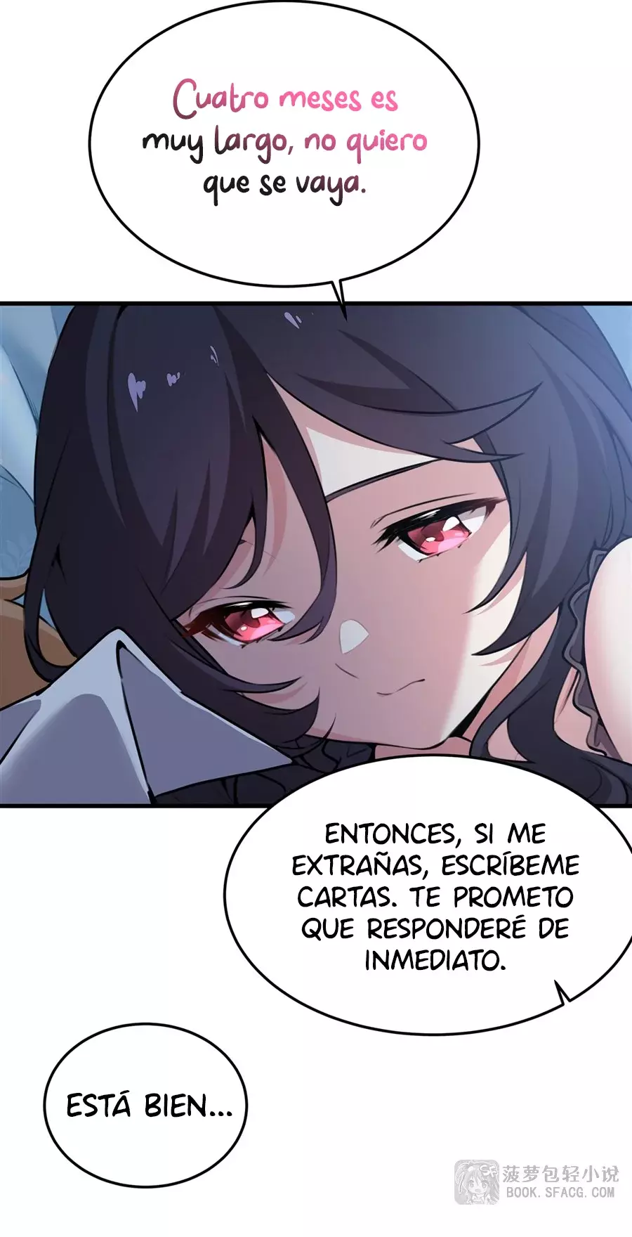 El villano rubio de la novela de la protagonista femenina quiere ser feliz capítulo 39 página 30