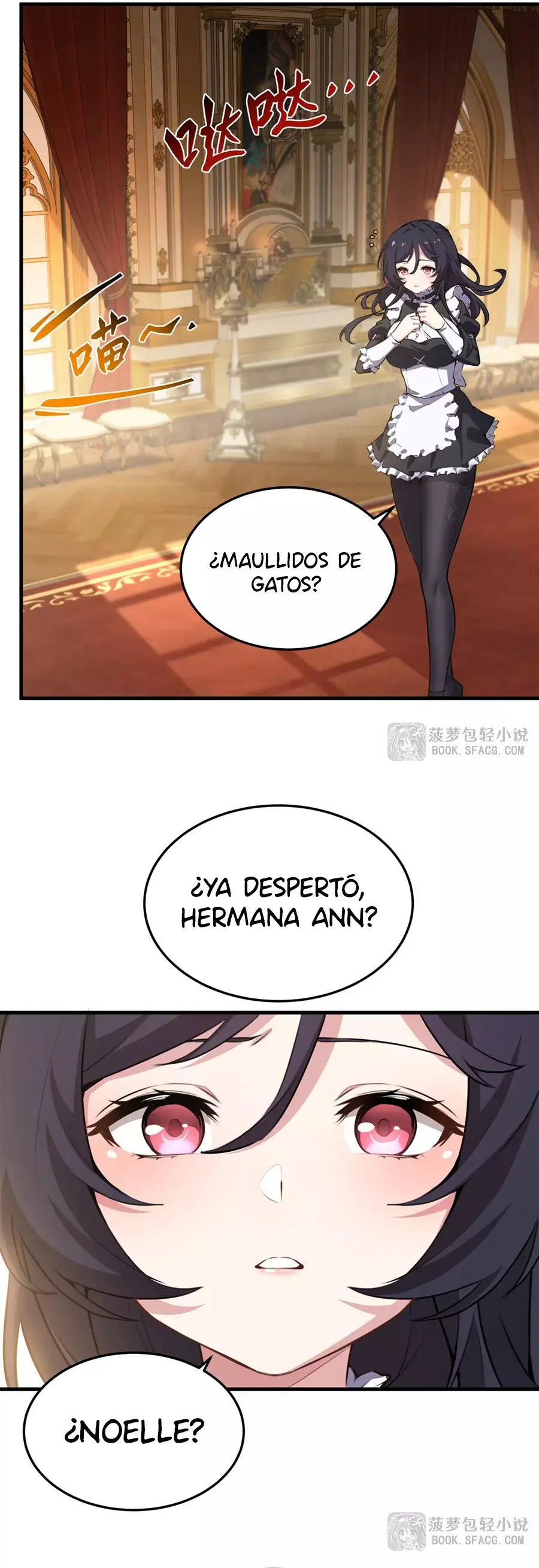 El villano rubio de la novela de la protagonista femenina quiere ser feliz capítulo 39 página 5