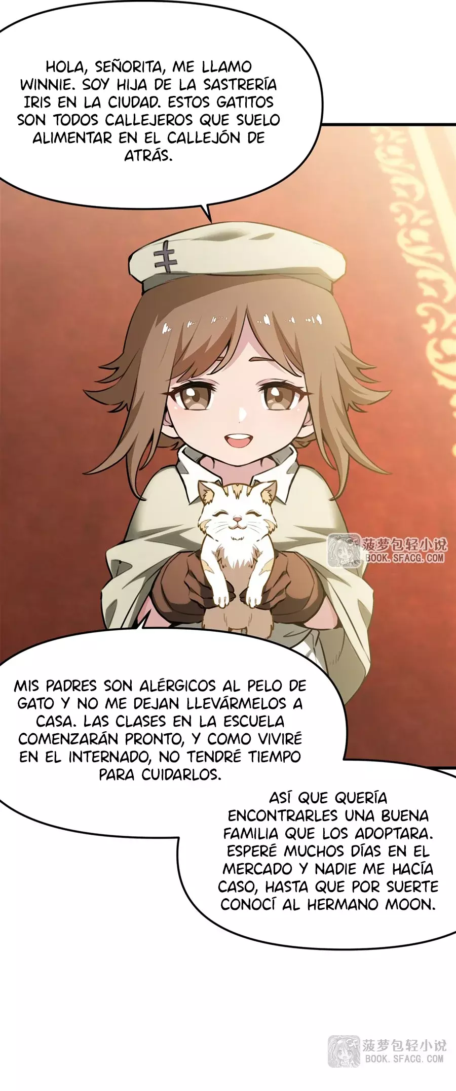 El villano rubio de la novela de la protagonista femenina quiere ser feliz capítulo 39 página 9