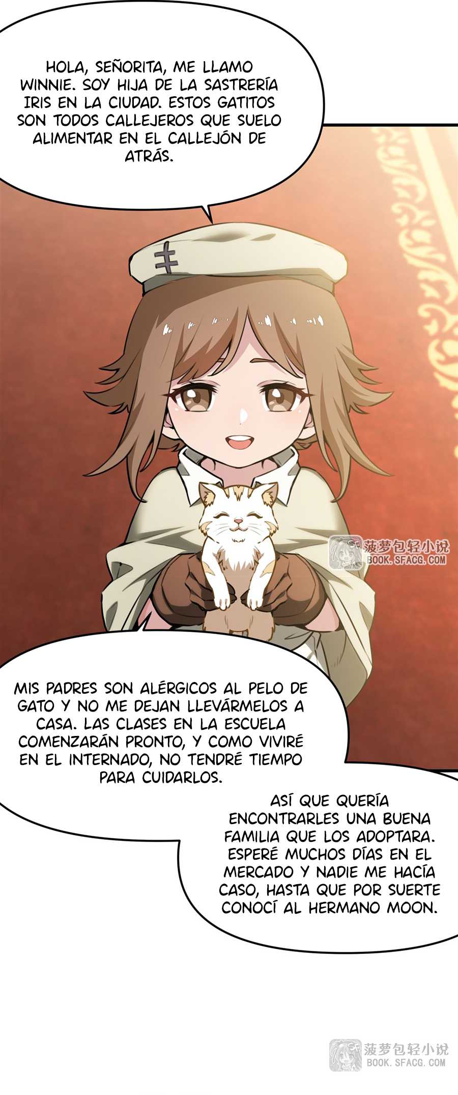 El villano rubio de la novela de la protagonista femenina quiere ser feliz capítulo 39 página 9