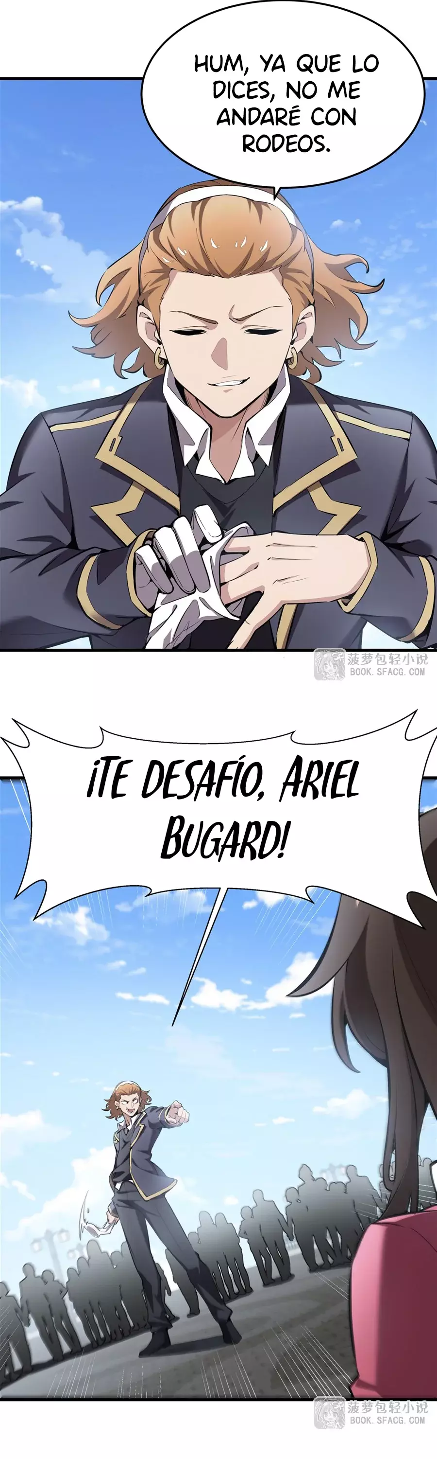 El villano rubio de la novela de la protagonista femenina quiere ser feliz capítulo 40 página 29
