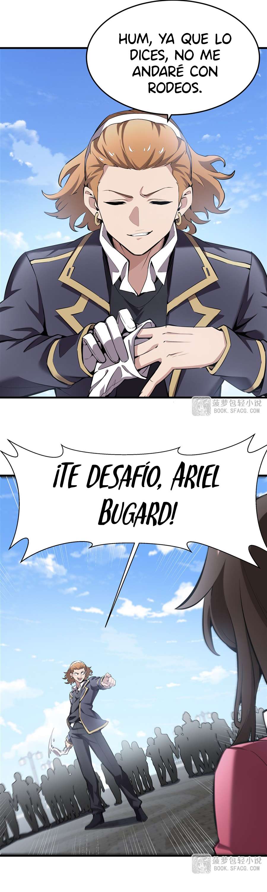 El villano rubio de la novela de la protagonista femenina quiere ser feliz capítulo 40 página 29