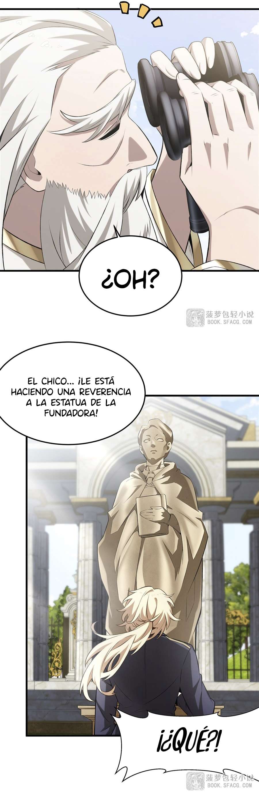 El villano rubio de la novela de la protagonista femenina quiere ser feliz capítulo 42 página 13