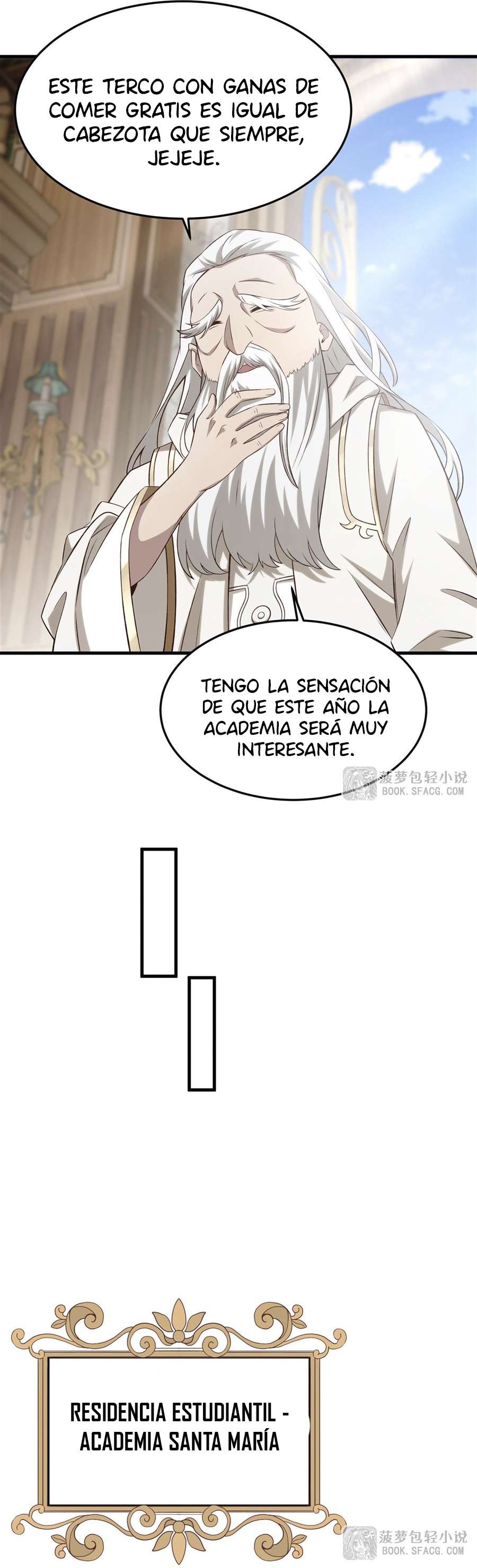 El villano rubio de la novela de la protagonista femenina quiere ser feliz capítulo 42 página 19