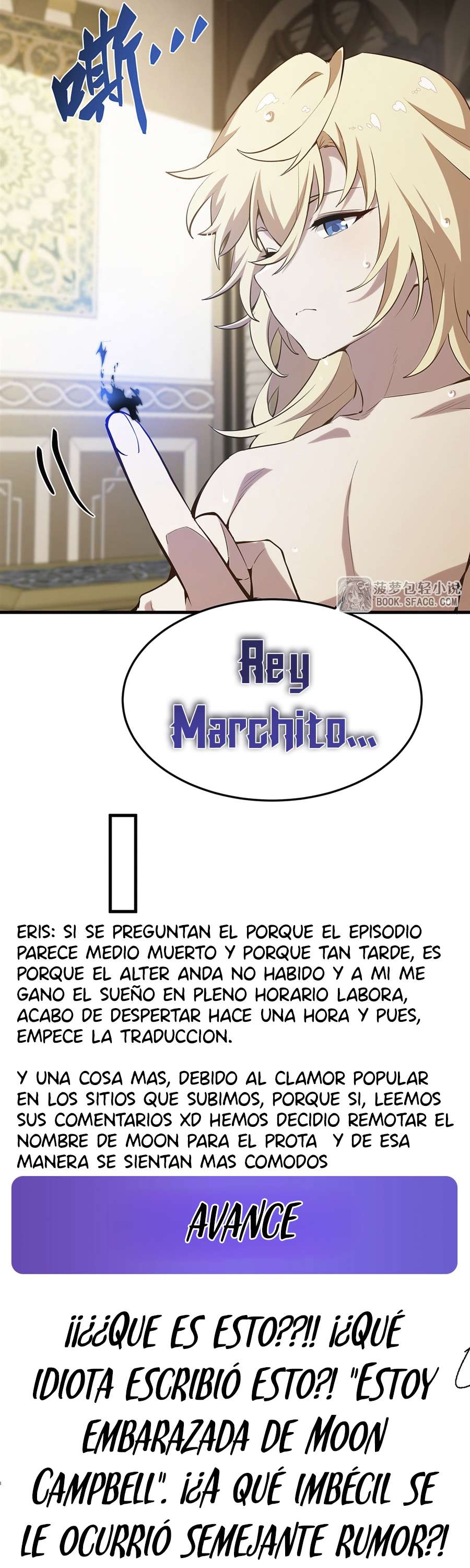 El villano rubio de la novela de la protagonista femenina quiere ser feliz capítulo 42 página 29