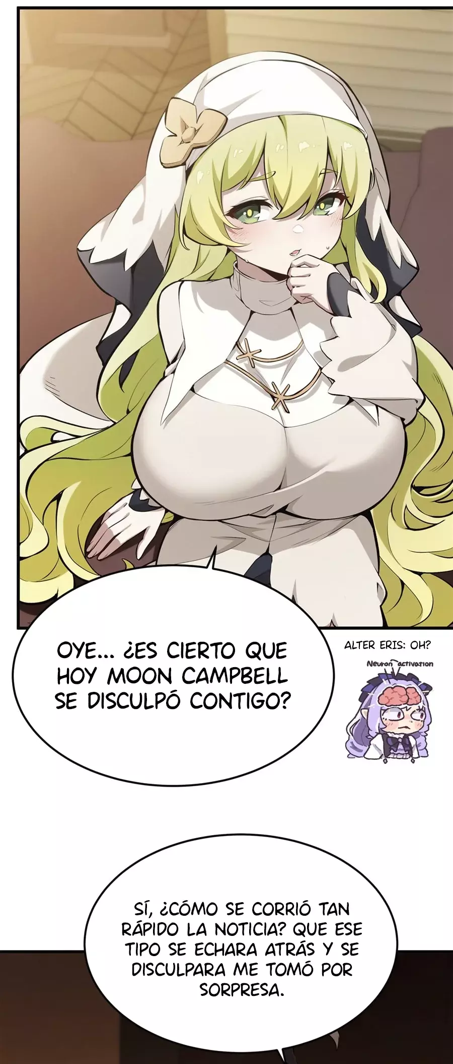El villano rubio de la novela de la protagonista femenina quiere ser feliz capítulo 43 página 12