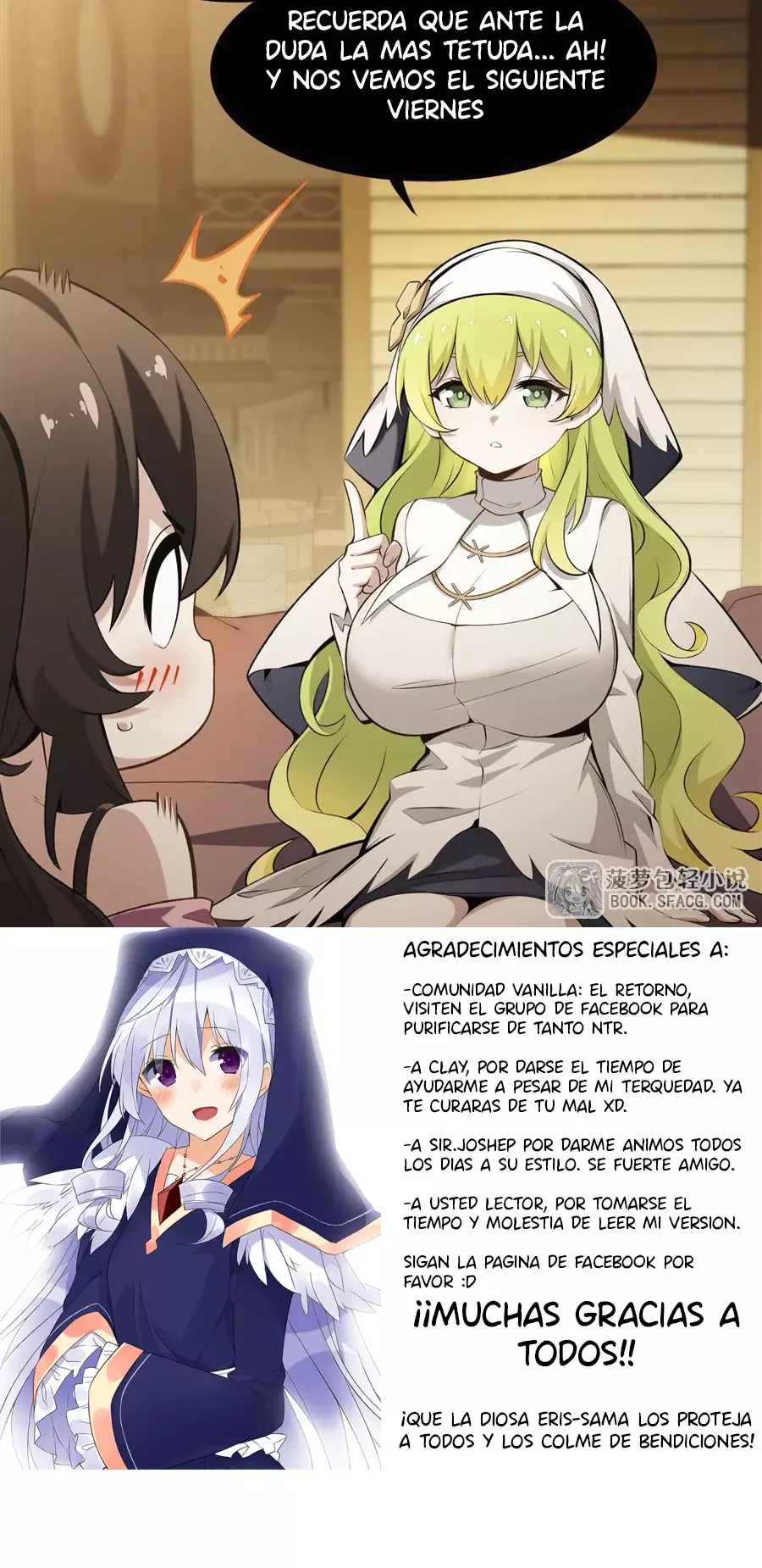 El villano rubio de la novela de la protagonista femenina quiere ser feliz capítulo 43 página 37