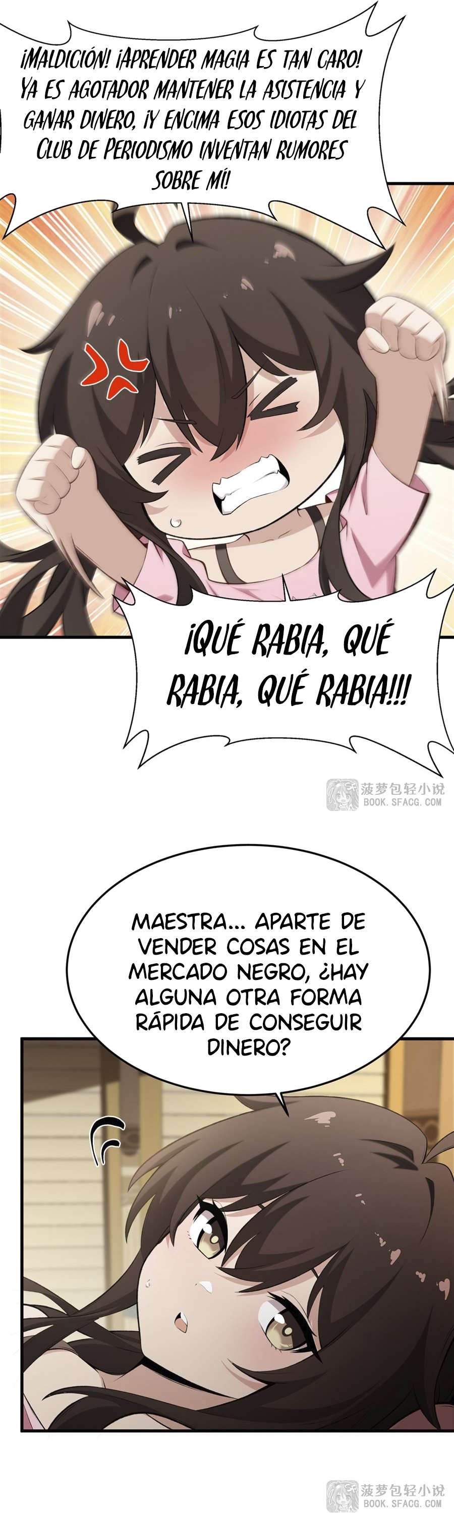 El villano rubio de la novela de la protagonista femenina quiere ser feliz capítulo 43 página 25