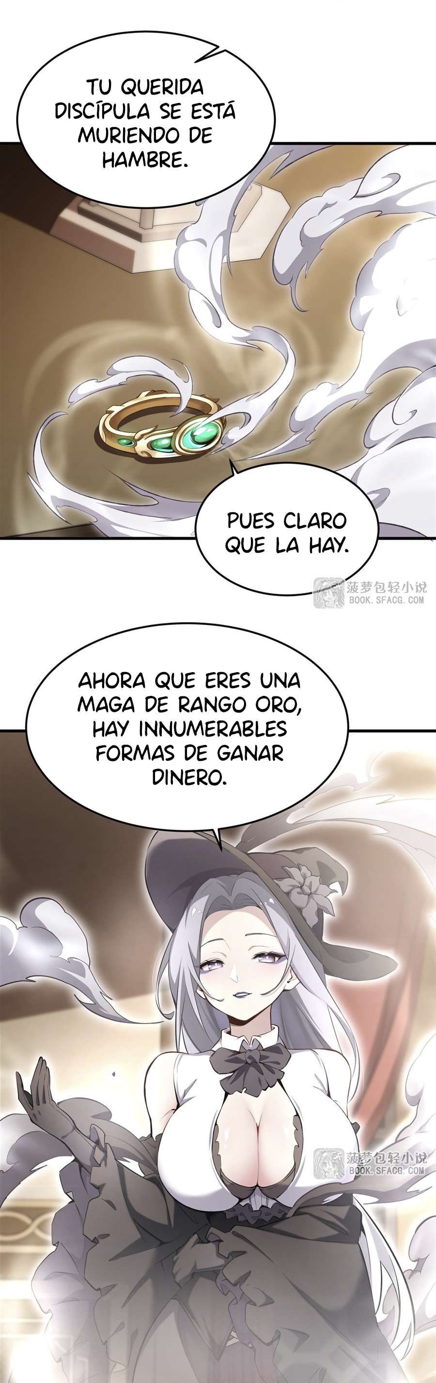 El villano rubio de la novela de la protagonista femenina quiere ser feliz capítulo 43 página 26