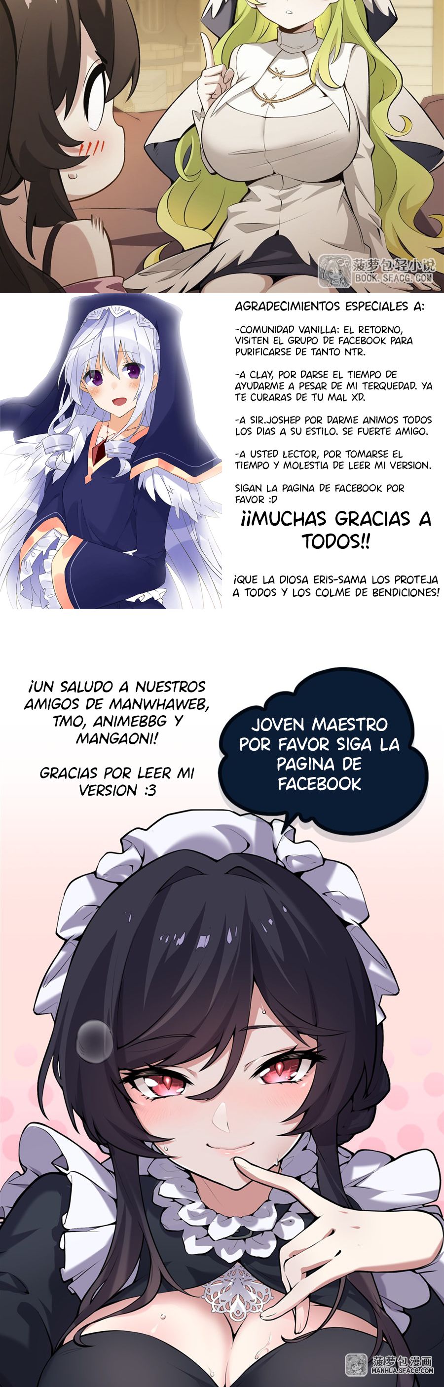 El villano rubio de la novela de la protagonista femenina quiere ser feliz capítulo 43 página 8