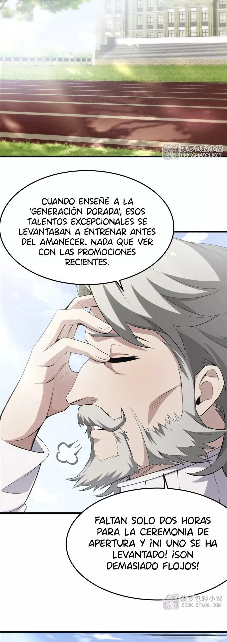 El villano rubio de la novela de la protagonista femenina quiere ser feliz capítulo 44 página 3