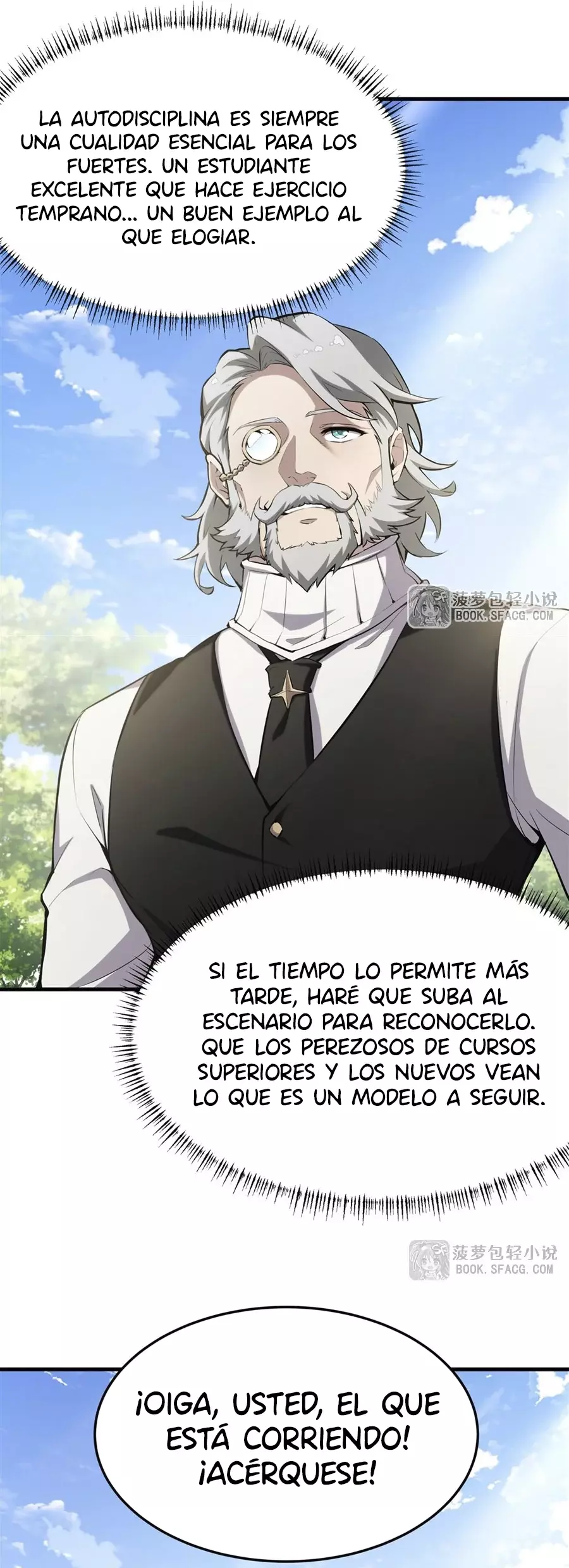 El villano rubio de la novela de la protagonista femenina quiere ser feliz capítulo 44 página 5