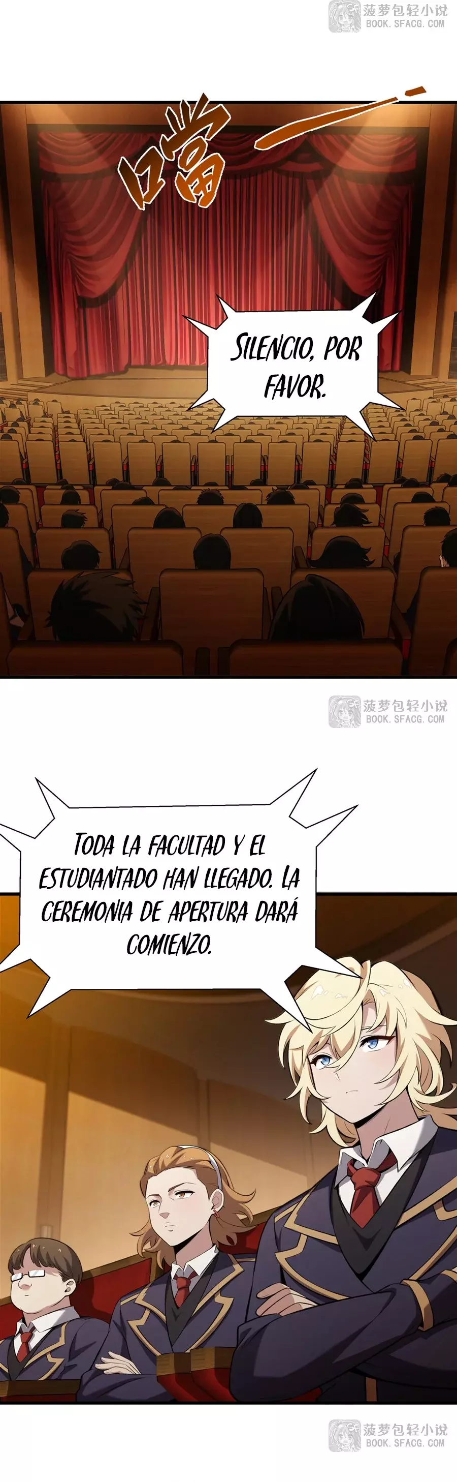 El villano rubio de la novela de la protagonista femenina quiere ser feliz capítulo 45 página 12