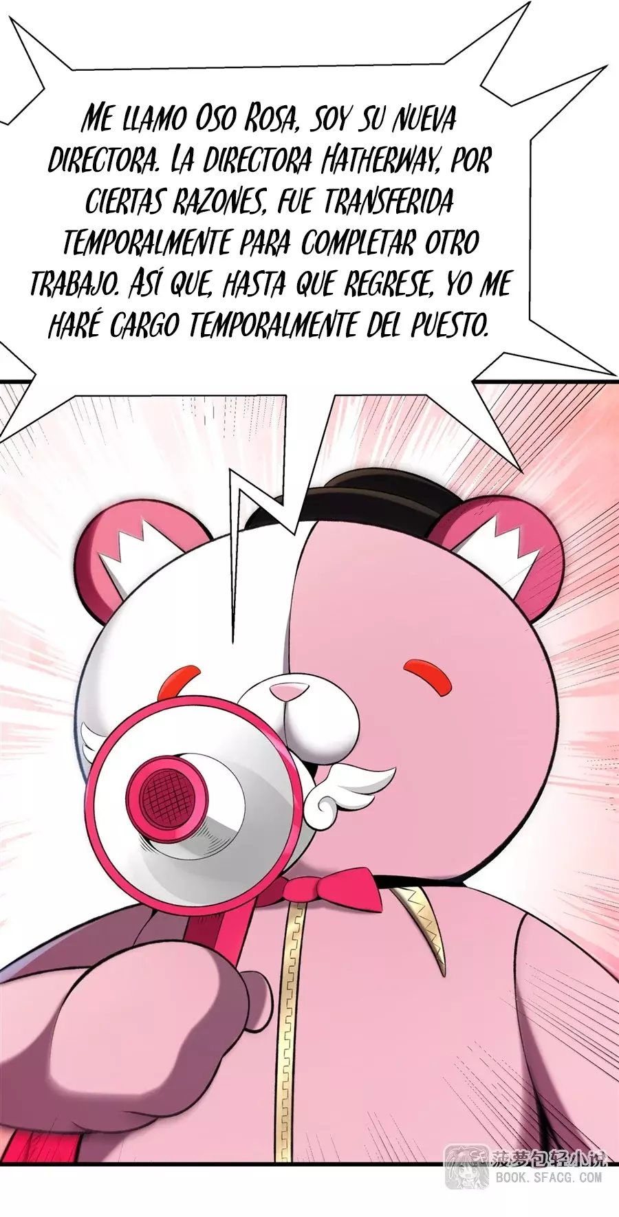 El villano rubio de la novela de la protagonista femenina quiere ser feliz capítulo 45 página 24