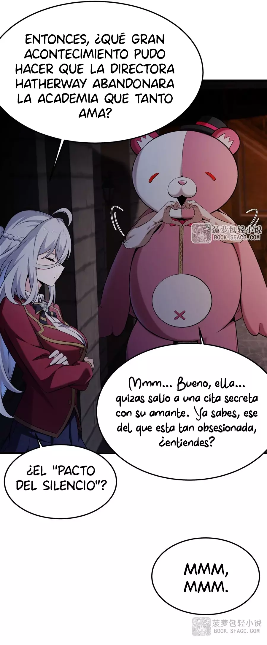 El villano rubio de la novela de la protagonista femenina quiere ser feliz capítulo 45 página 31