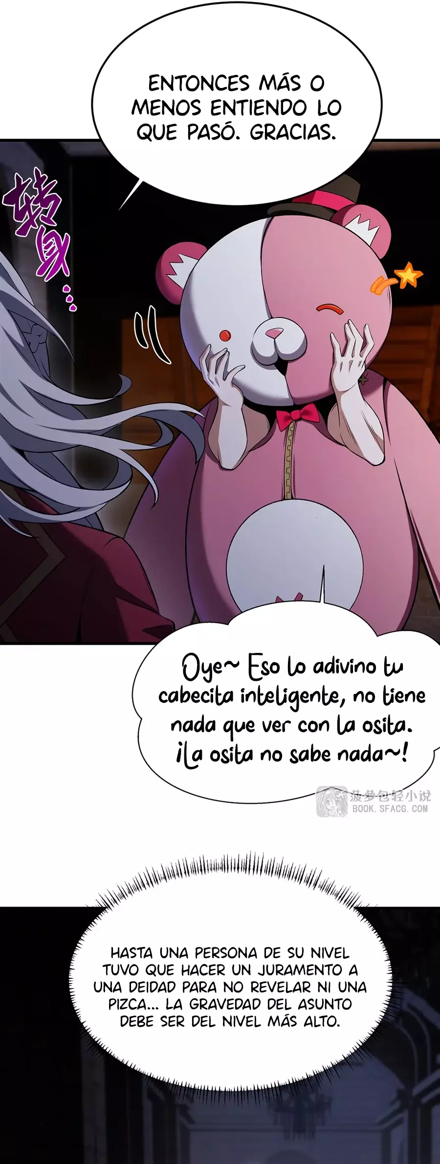 El villano rubio de la novela de la protagonista femenina quiere ser feliz capítulo 45 página 32