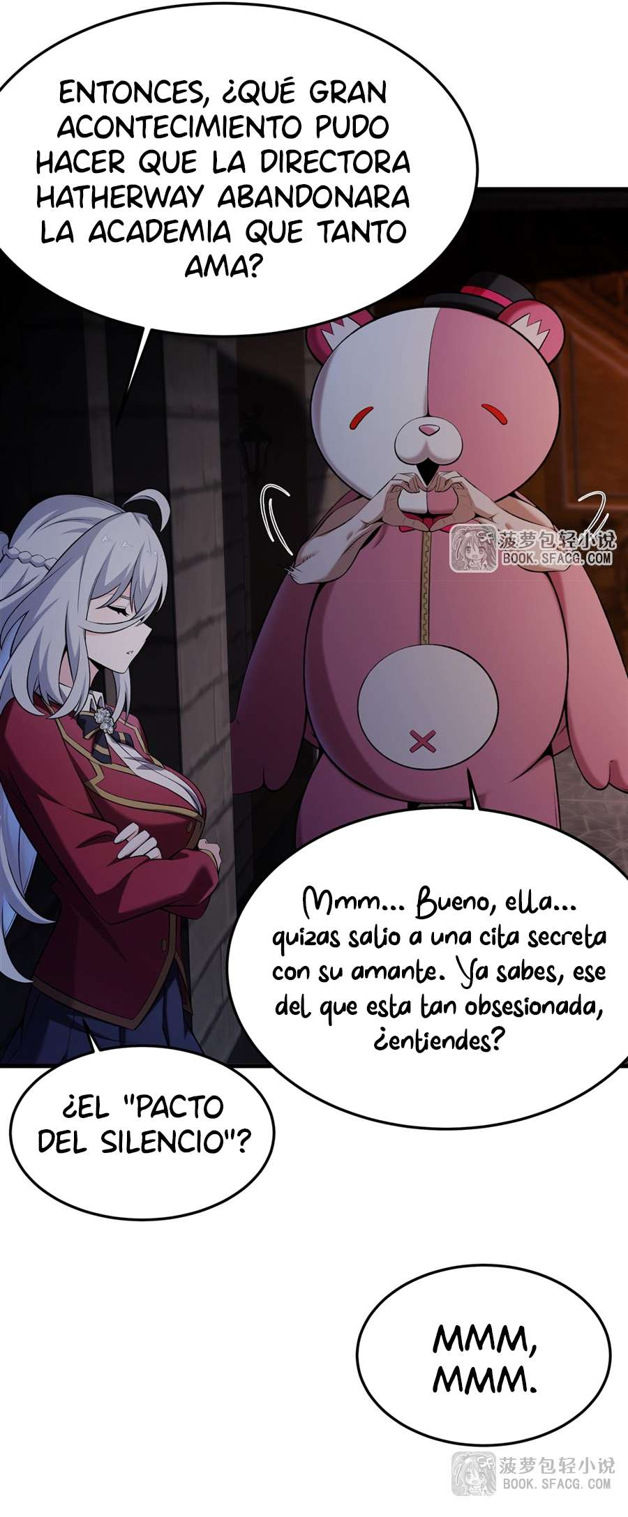 El villano rubio de la novela de la protagonista femenina quiere ser feliz capítulo 45 página 31
