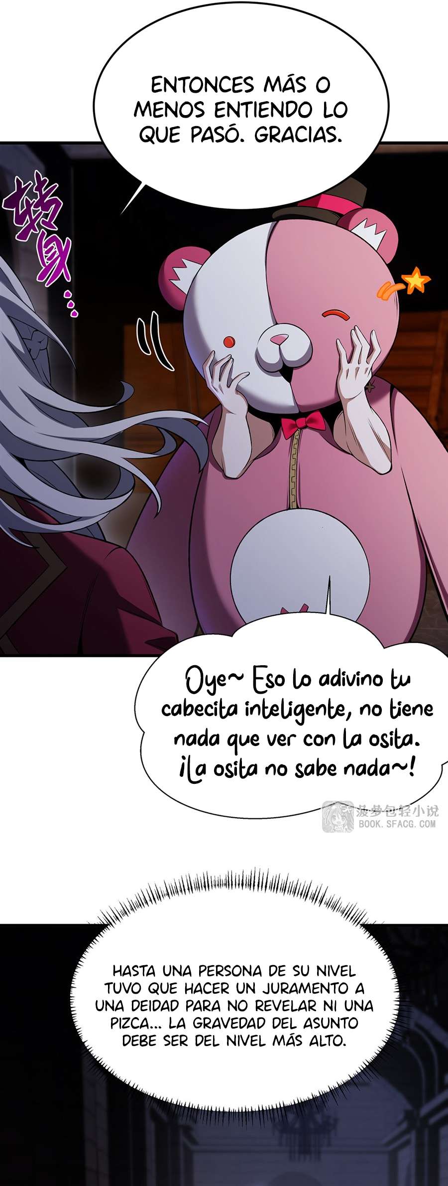 El villano rubio de la novela de la protagonista femenina quiere ser feliz capítulo 45 página 32
