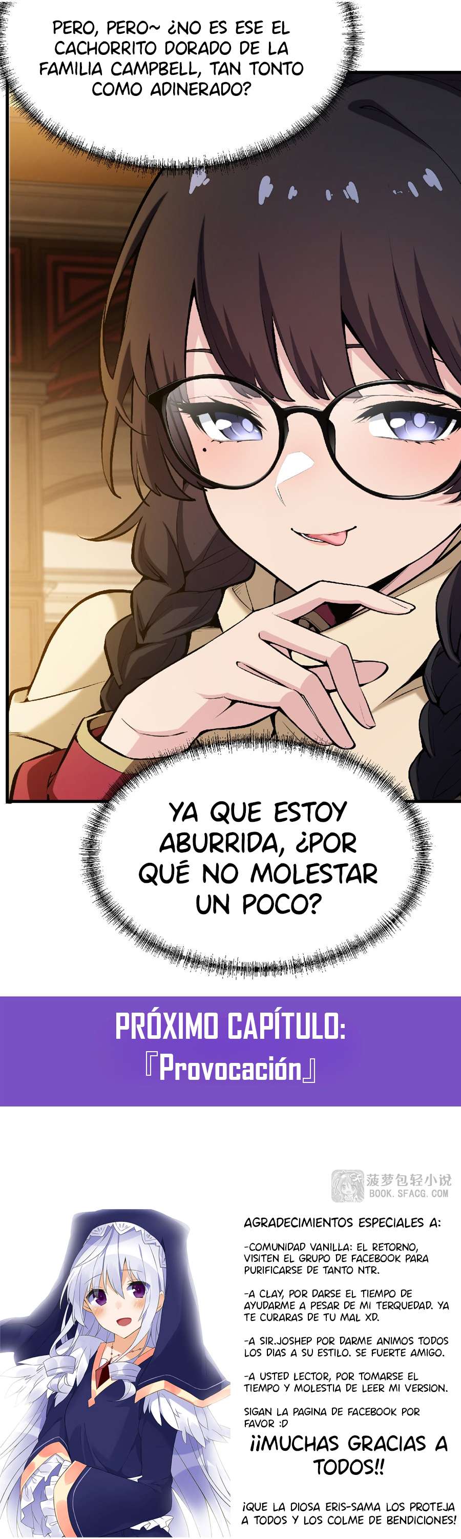El villano rubio de la novela de la protagonista femenina quiere ser feliz capítulo 45 página 35