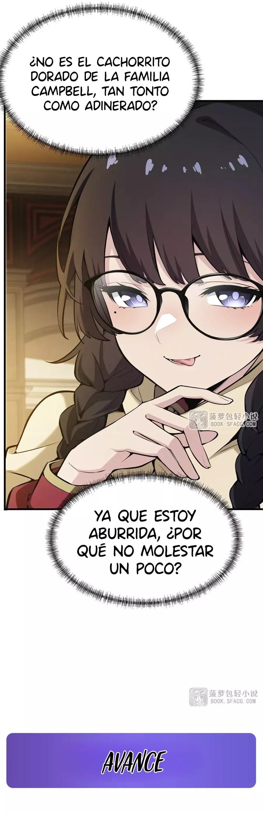 El villano rubio de la novela de la protagonista femenina quiere ser feliz capítulo 46 página 34