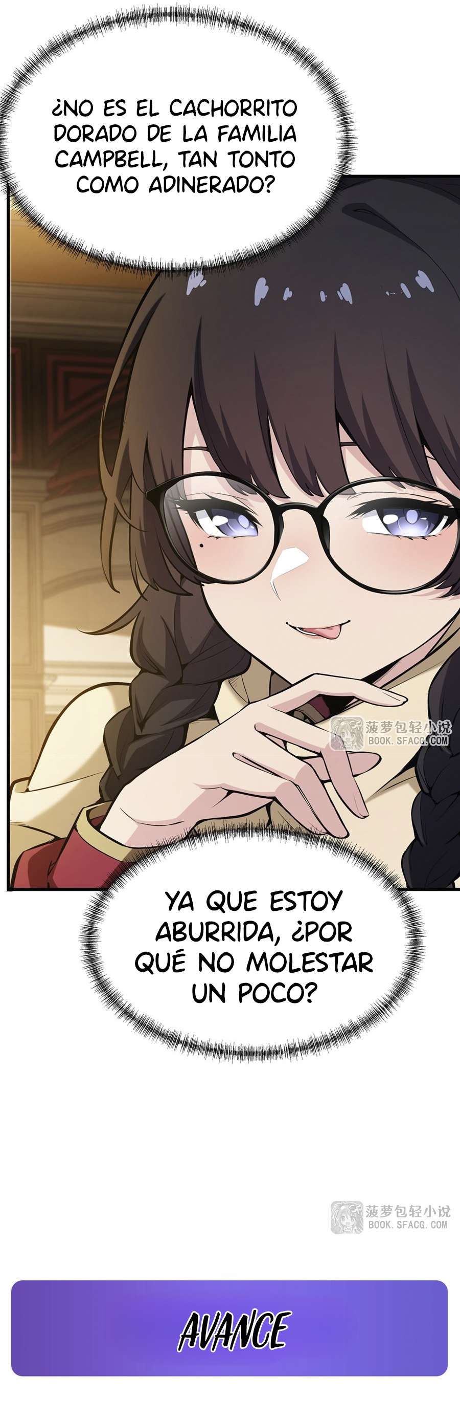 El villano rubio de la novela de la protagonista femenina quiere ser feliz capítulo 46 página 34