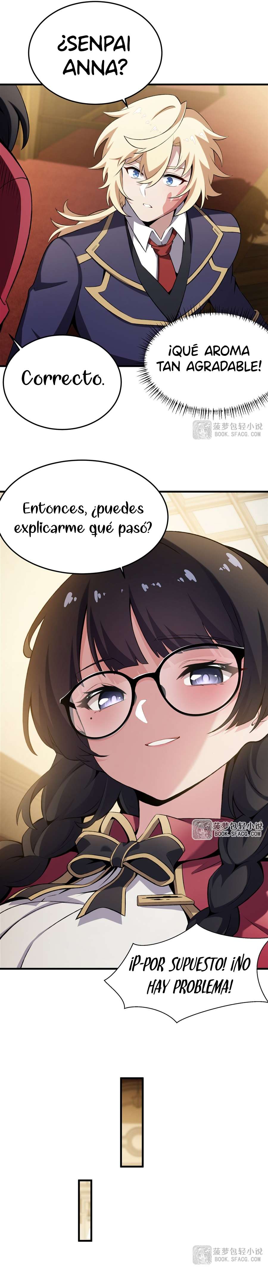 El villano rubio de la novela de la protagonista femenina quiere ser feliz capítulo 47 página 12