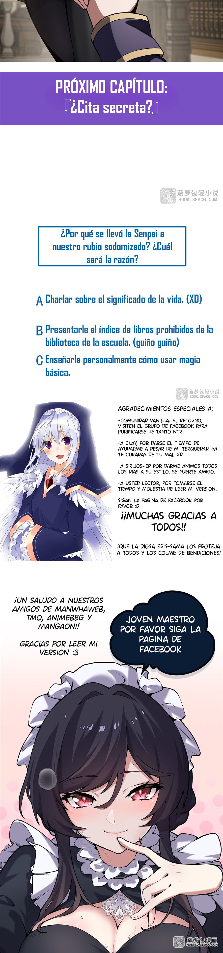 El villano rubio de la novela de la protagonista femenina quiere ser feliz capítulo 47 página 7