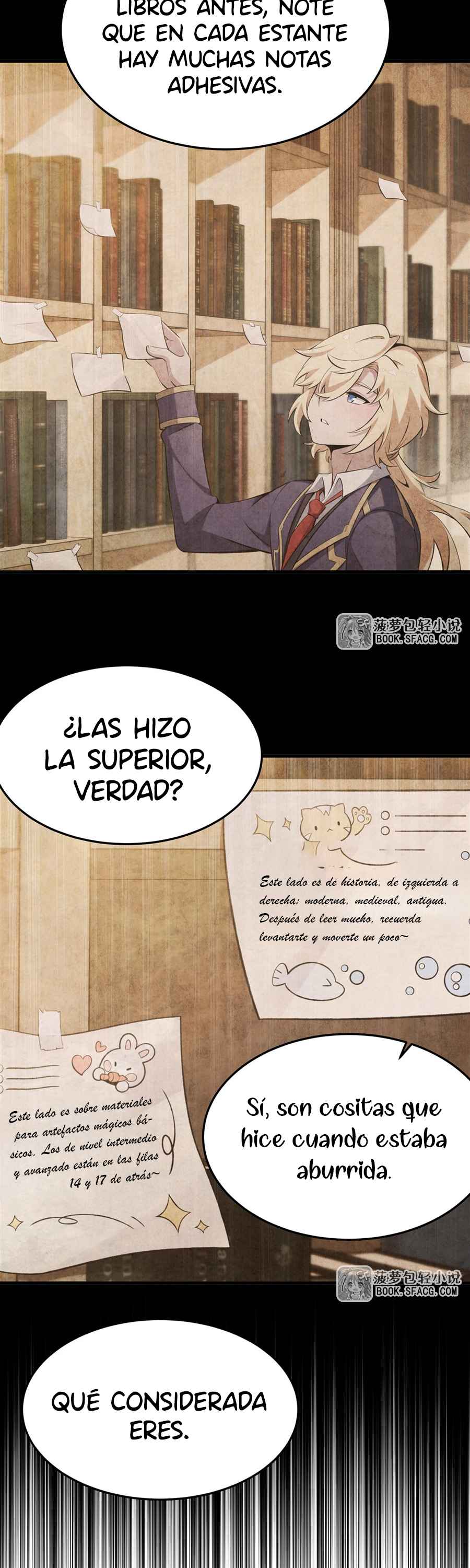 El villano rubio de la novela de la protagonista femenina quiere ser feliz capítulo 48 página 10